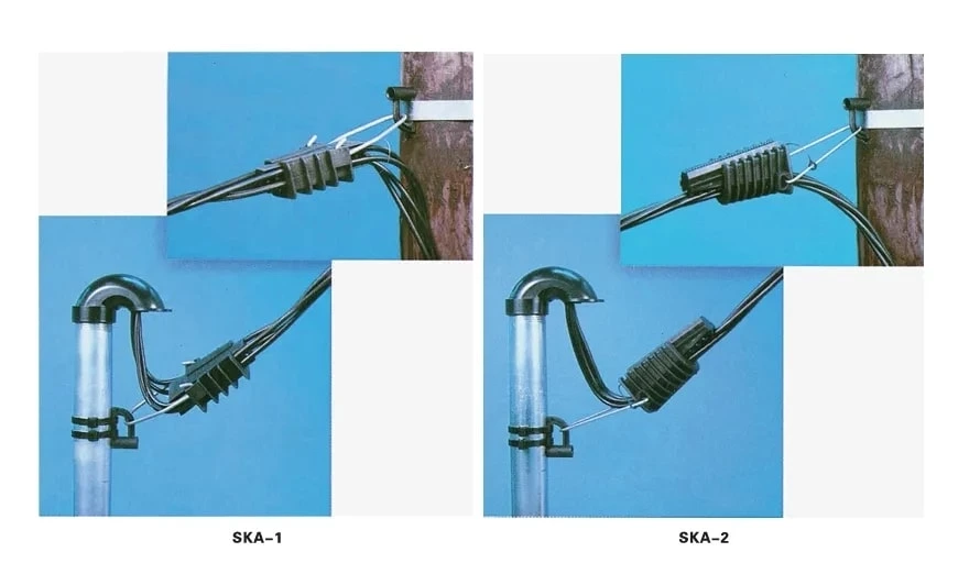Aluminum Alloy Sm82 Tension And Suspension Anchor Bracket In Electrical Lines