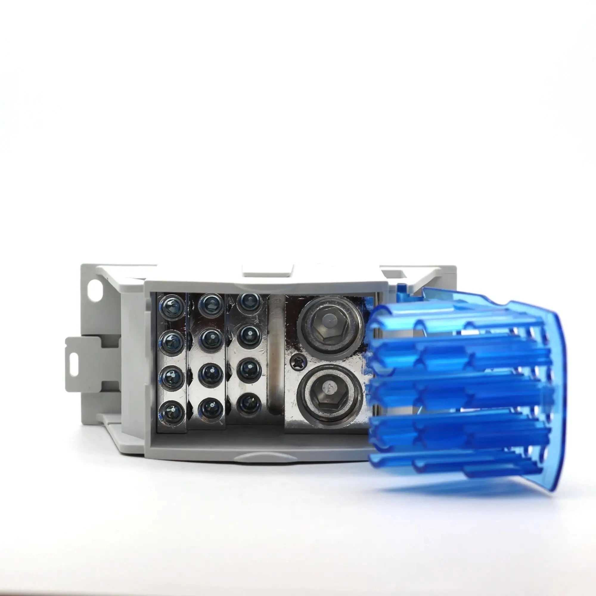 New Design Al Alloy Contact Ukk 630a High Current Din Rail Terminal Block