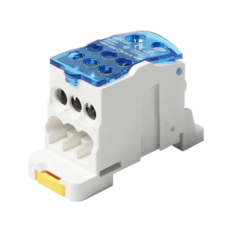 Soukk-125 Flame Retardant Housing Unipolar Junction Box With Blue Water Proof Cover