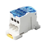 Soukk-125 Flame Retardant Housing Unipolar Junction Box With Blue Water Proof Cover
