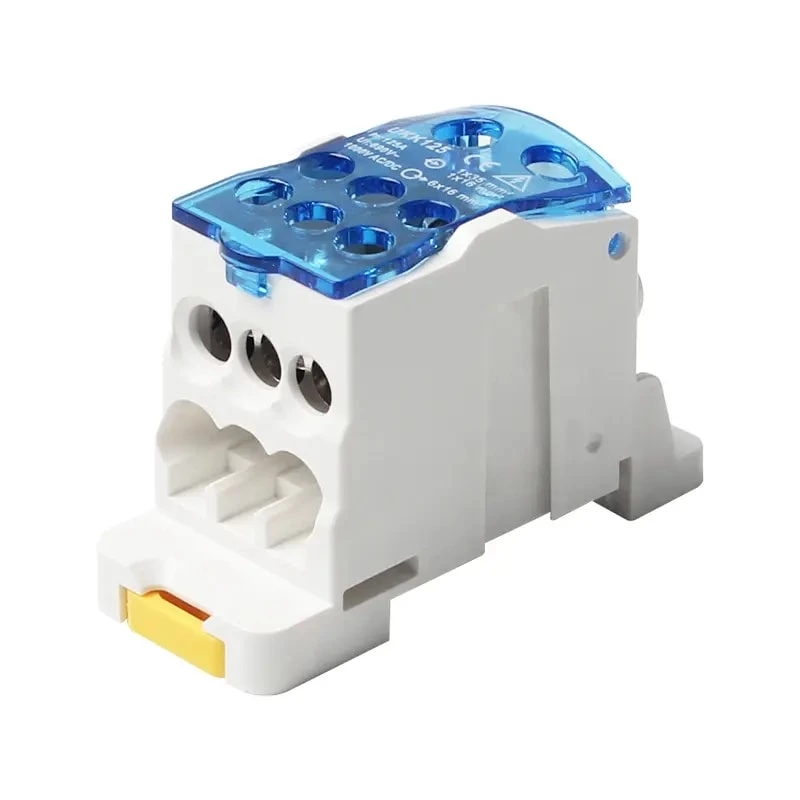 Soukk-125 Flame Retardant Housing Unipolar Junction Box With Blue Water Proof Cover