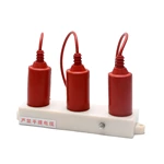 10KV combined overvoltage protector, high-voltage three-phase three column cabinet lightning arrester TBP-B-12.7F/131