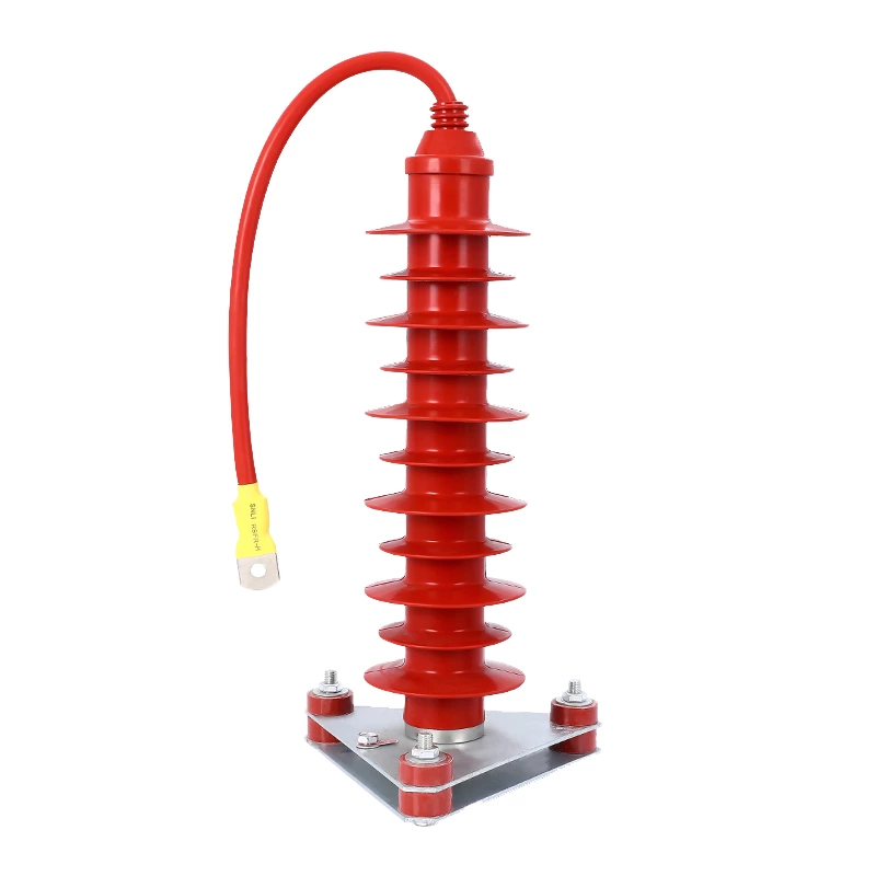 35kV outdoor high-voltage zinc oxide arrester HY5WZ-51/134Q, 35kV high-voltage lightning arrester with cable