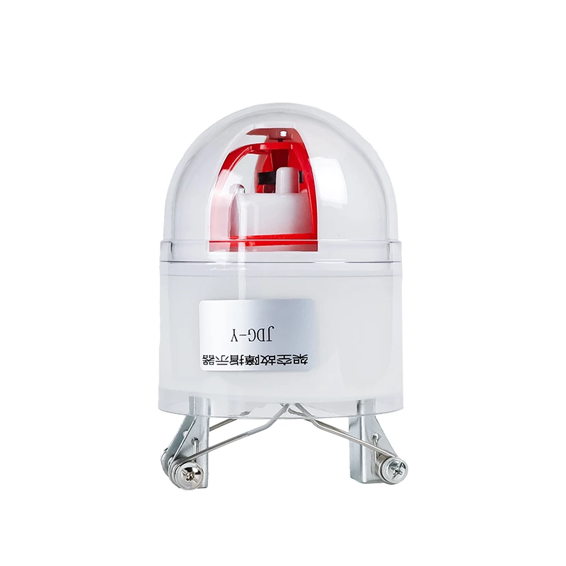 Four-in-one compression spring suspended fault indicator JDG-F, two-in-one line fault flip card light up