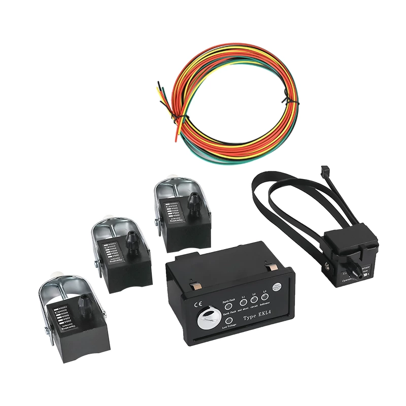 Line fault indicator, ground panel type EKL-4, high voltage ring main unit cable fault indicator for 10KV