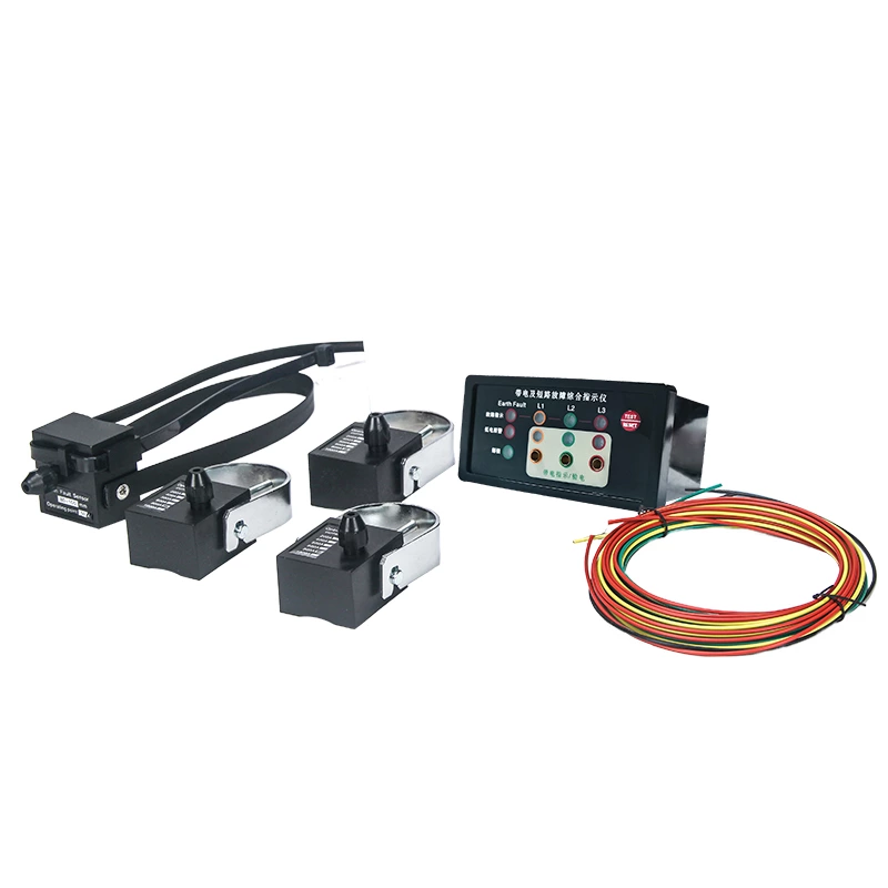 Line fault indicator EKL-4DXN with live comprehensive fault indication, designed for ground panel type high-voltage switchgear, featuring lockout function.