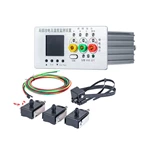 Partial discharge and temperature monitoring device for online fault indication, real-time temperature measurement, ring main unit, and distribution transformer partial discharge monitoring.