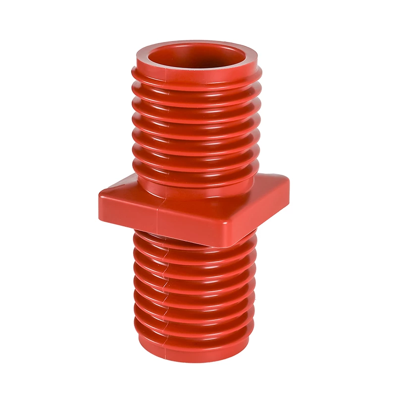 High-voltage center-mounted cabinet wall bushing TG1-10Q/100*100 ring network cabinet bus epoxy resin bushing 10~35KV