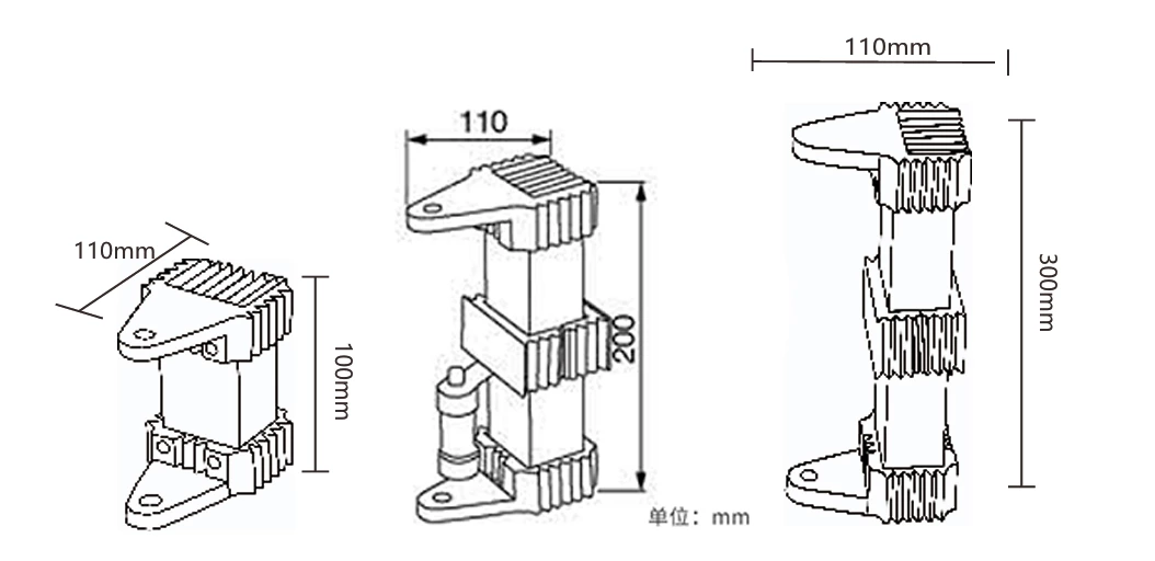 LXQ-III-35KV 3-section square neutral point once harmonic suppression resistor transformer harmonic suppressor