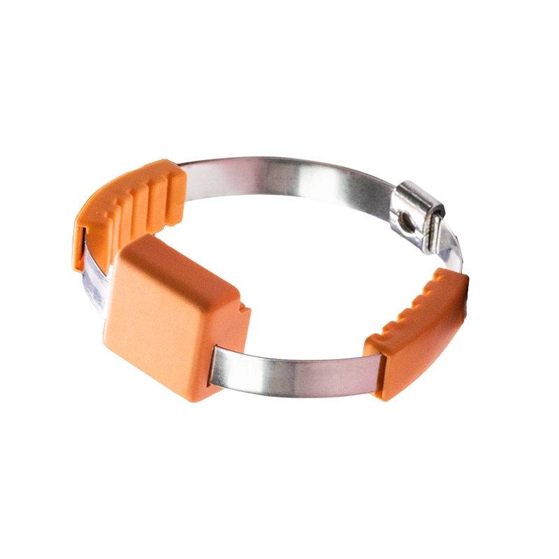 Industrial busbar power temperature sensor, multi-channel temperature testing device, passive wireless sensor (strip type)