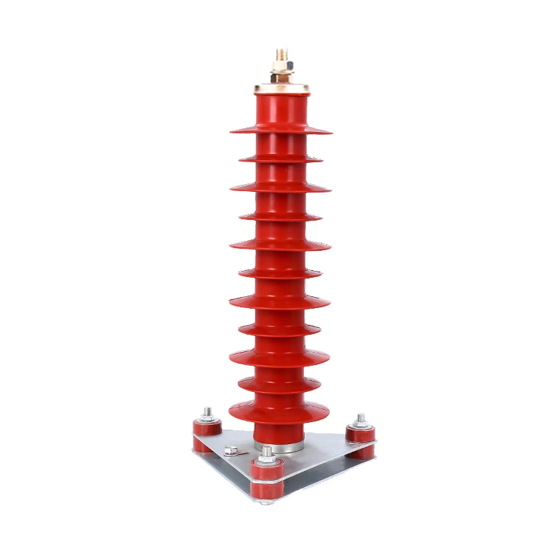 35KV zinc oxide arrester HY5WZ-51/134 power station type high-voltage composite metal arrester 40.5kV