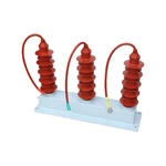 Three-column 35KV high-voltage three-phase combined overvoltage protector TBP-B-35KV combined arrester