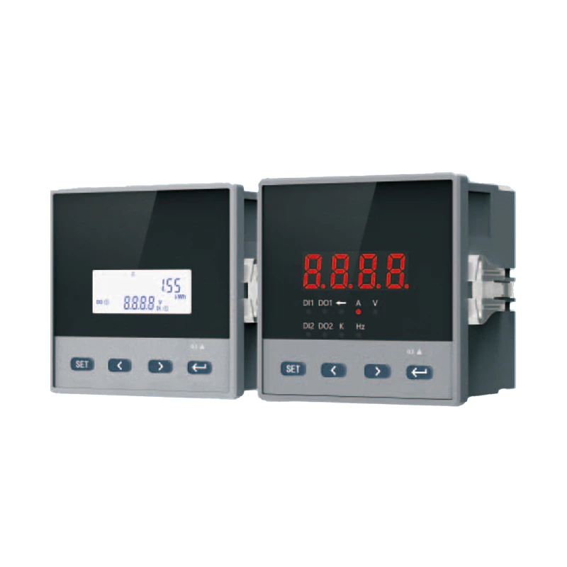 Single-phase smart power meter, current and voltage combination meter RS485, digital display current, voltage, and power meter, frequency display meter.
