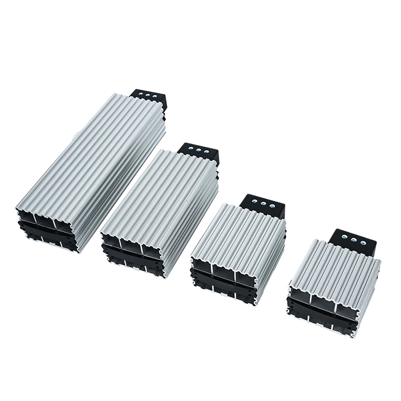 PTC semiconductor heater HG140, power range 25W to 150W, aluminum alloy heater for dehumidification inside cabinets, PTC heating core