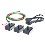 Partial discharge and temperature monitoring device for online fault indication, real-time temperature measurement, ring main unit, and distribution transformer partial discharge monitoring.