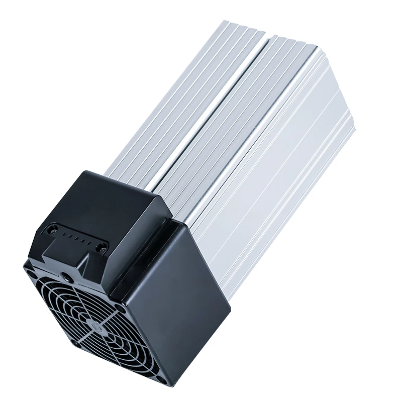 Aluminum alloy heater with fan HGL046, 250W, 400W, PTC distribution cabinet constant temperature dehumidification anti-condensation