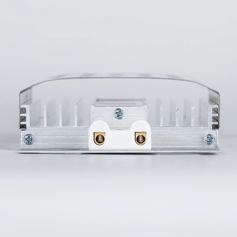 DJR (JRD) heater with protective cover, featuring a stainless steel mesh and an aluminum heating plate, suitable for distribution cabinets