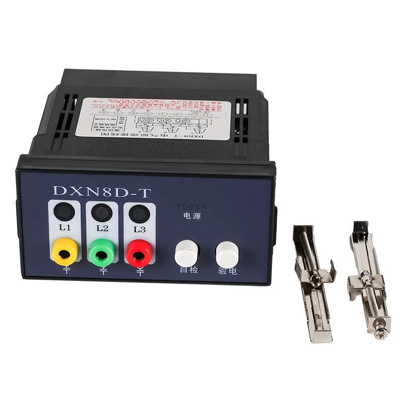 Indoor high-voltage live display device DXN8-Q/T type with self-test function for 10kV high-voltage cabinet cable indicator