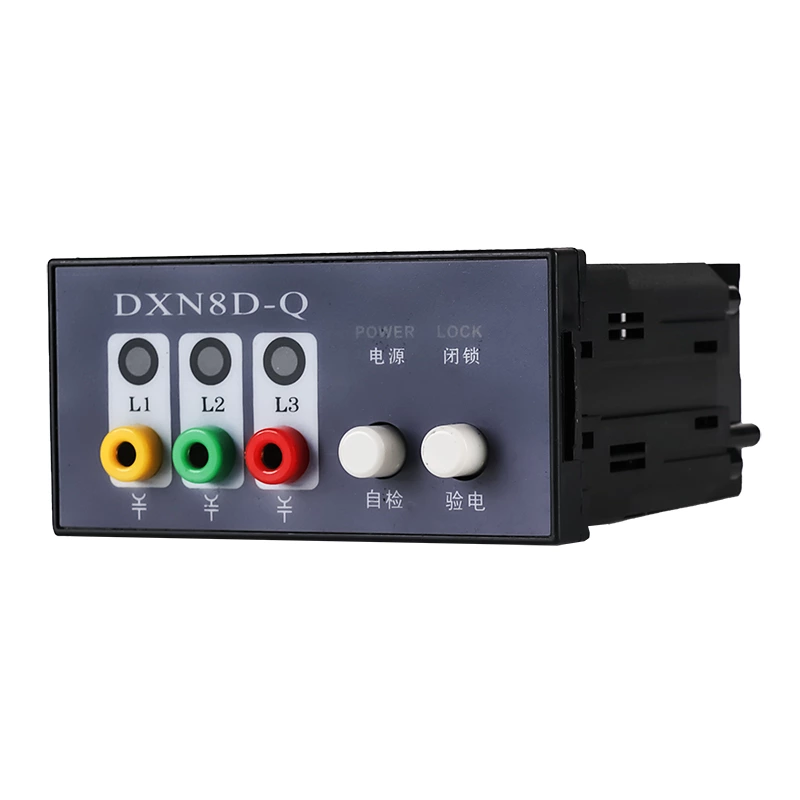 Indoor high-voltage live display device DXN8-Q/T type with self-test function for 10kV high-voltage cabinet cable indicator