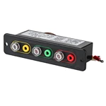Indoor high-voltage live display indicator L-3-Q with phase checking hole, 106*26, with lock, indoor high-voltage live display device indicator for 6~35KV universal