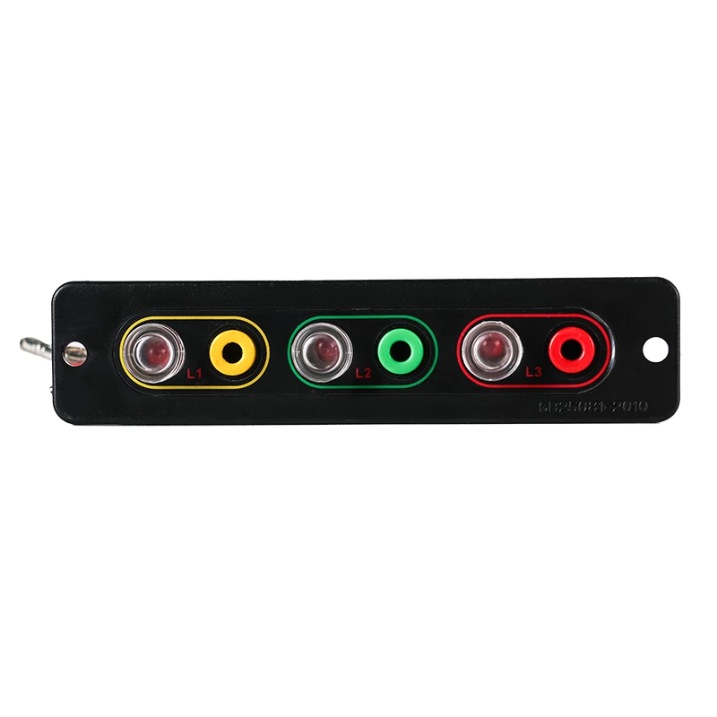 Indoor high-voltage live display indicator L-3-Q with phase checking hole, 106*26, with lock, indoor high-voltage live display device indicator for 6~35KV universal
