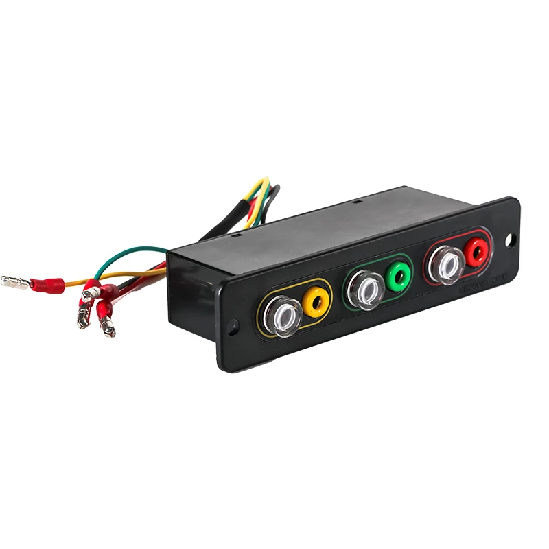 Indoor high-voltage live display indicator L-3-Q with phase checking hole, 106*26, with lock, indoor high-voltage live display device indicator for 6~35KV universal