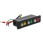 Indoor high-voltage live display indicator L-3-Q with phase checking hole, 106*26, with lock, indoor high-voltage live display device indicator for 6~35KV universal