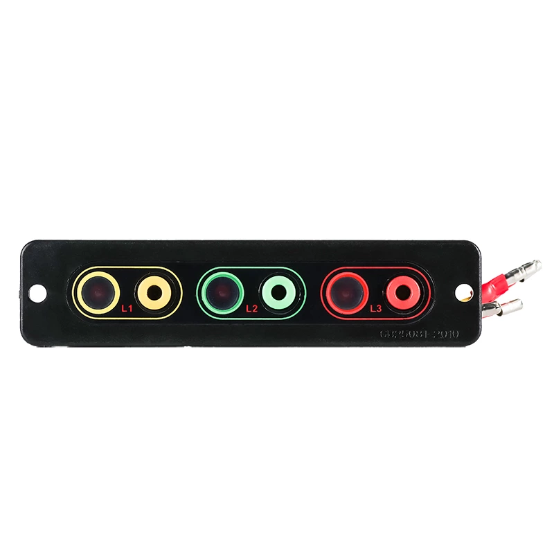Indoor high-voltage live display indicator L-3-Q with phase checking hole, 106*26, with lock, indoor high-voltage live display device indicator for 6~35KV universal