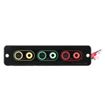 Indoor high-voltage live display indicator L-3-Q with phase checking hole, 106*26, with lock, indoor high-voltage live display device indicator for 6~35KV universal