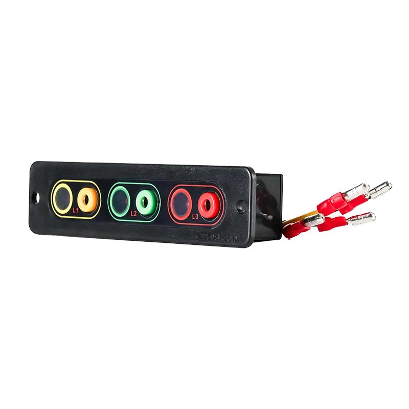 Indoor high-voltage live display indicator L-3-Q with phase checking hole, 106*26, with lock, indoor high-voltage live display device indicator for 6~35KV universal