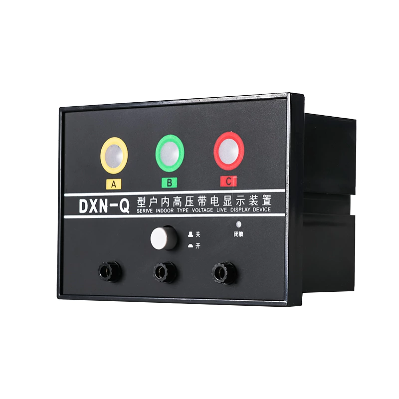 Indoor high-voltage live display indicator DXN-Q/T with phase comparison and lockout type, indicating device for 6-40KV high-voltage switchgear