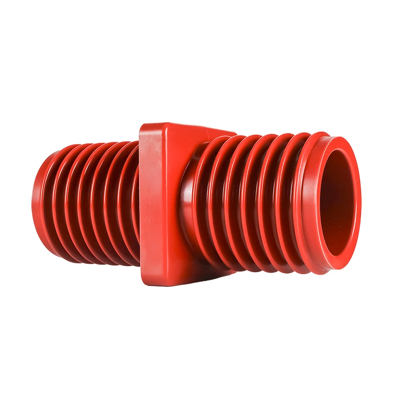 High-voltage center-mounted cabinet wall bushing TG1-10Q/100*100 ring network cabinet bus epoxy resin bushing 10~35KV