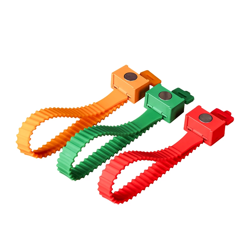 Industrial busbar temperature sensor, active wireless sensor (band type), one temperature measurement point per unit