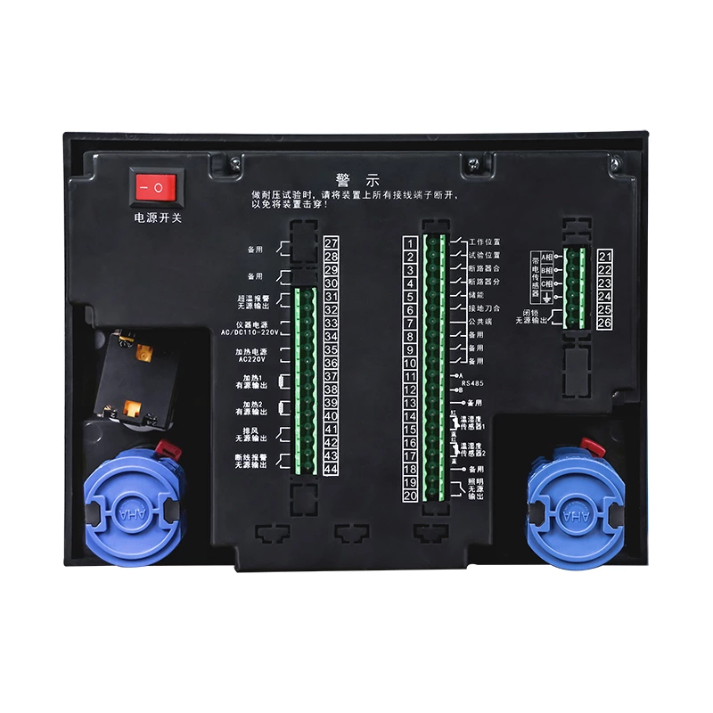 Switchgear intelligent control device, wireless temperature measurement device, status simulation indicator available for OEM customization.