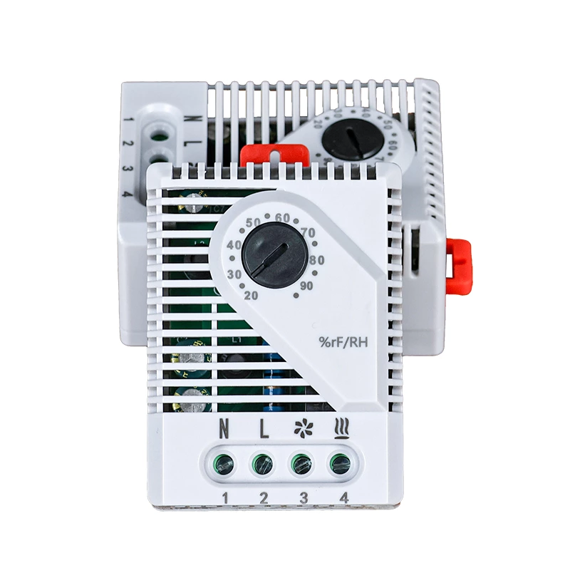 MFR012 mechanical humidity controller, rail-mounted cabinet temperature and humidity control switch, humidity adjustment