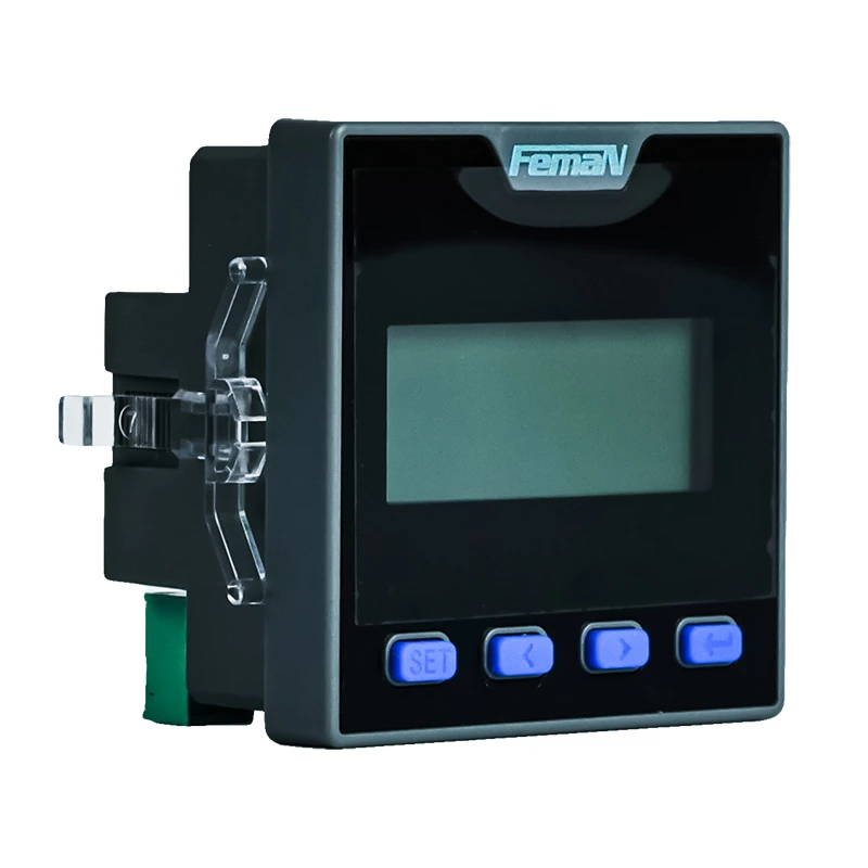 Digital single-phase AC/DC voltage, current, and power combination meter. LCD intelligent instrument with optional 485 communication, alarm, and transmitter functions.
