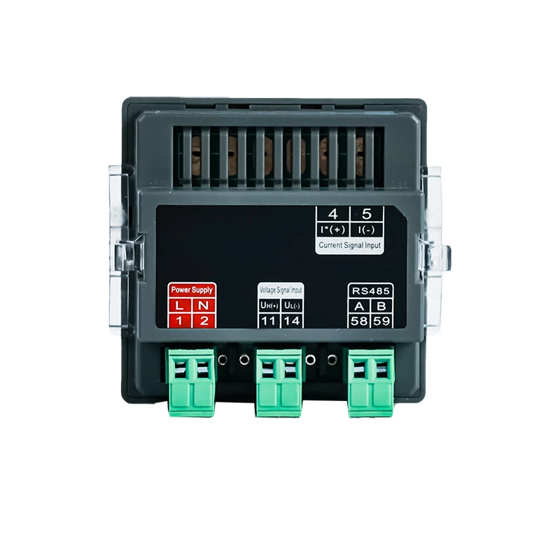 Digital single-phase AC/DC voltage, current, and power combination meter. LCD intelligent instrument with optional 485 communication, alarm, and transmitter functions.