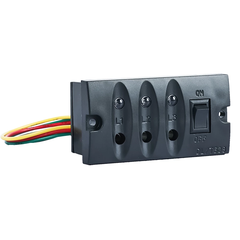 Indoor high-voltage live display indicator L-6-T/Q 55*32 with lock, suitable for indoor high-voltage live display devices, applicable for 6~35KV