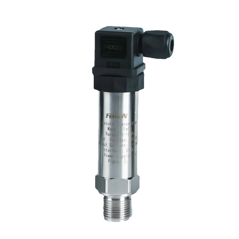 Silicon diffused pressure transmitter sensor controller for water pressure, oil pressure, hydraulic pressure, pneumatic pressure, and absolute pressure, range 0.1~60MPa, with 4-20mA output, M20*1.5 thread.