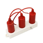 10KV combined overvoltage protector, high-voltage three-phase three column cabinet lightning arrester TBP-B-12.7F/131