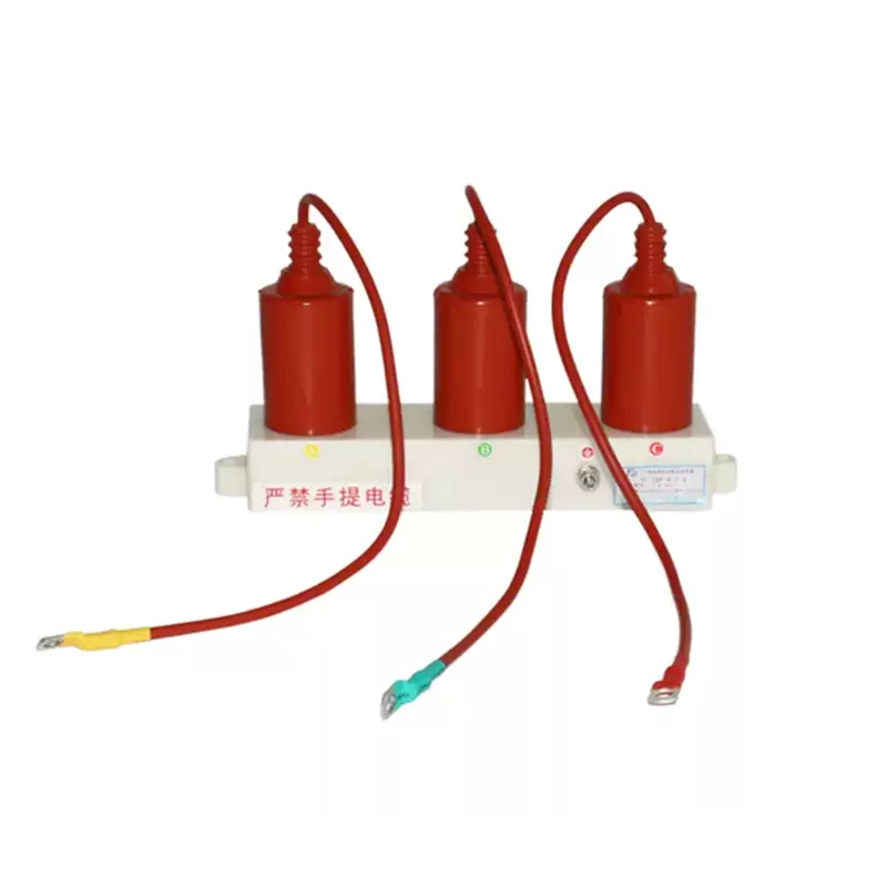 10KV combined overvoltage protector, high-voltage three-phase three column cabinet lightning arrester TBP-B-12.7F/131