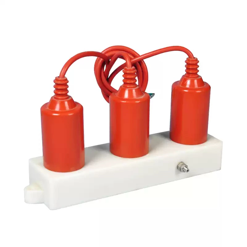 10KV combined overvoltage protector, high-voltage three-phase three column cabinet lightning arrester TBP-B-12.7F/131