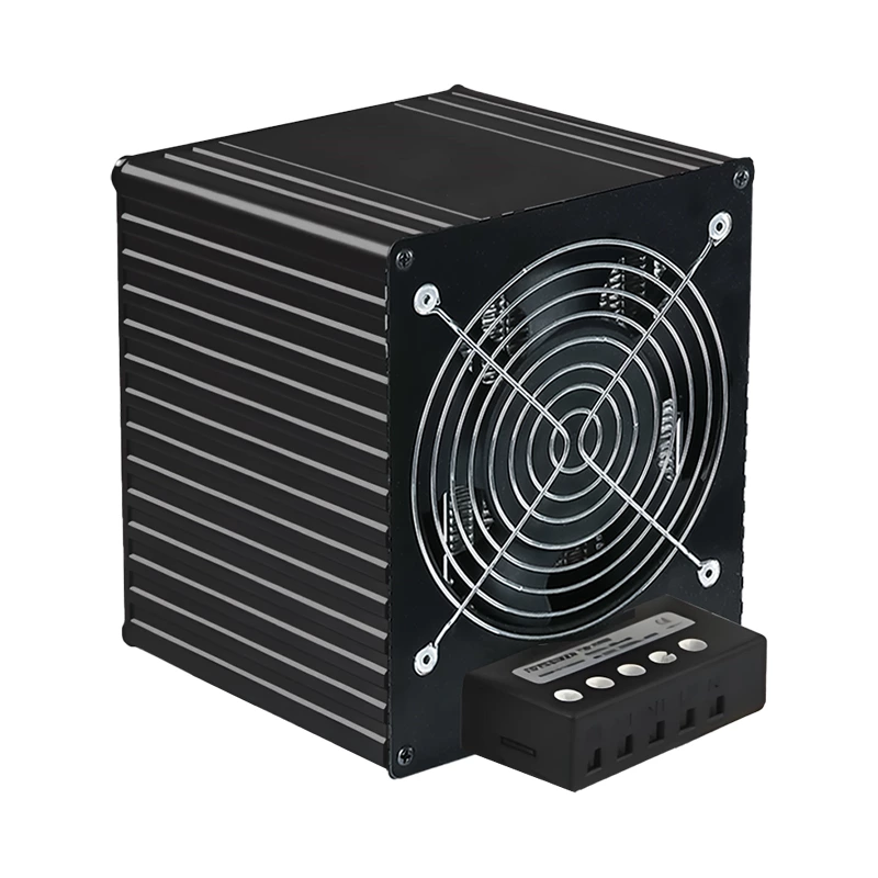 High-power cabinet heater HGM050-200w-1500w with fan, made of PTC aluminum alloy