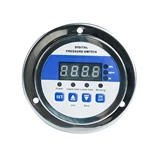 Stainless steel smart digital pressure switch controller vacuum negative pressure gauge air compressor electrical contact axial radial