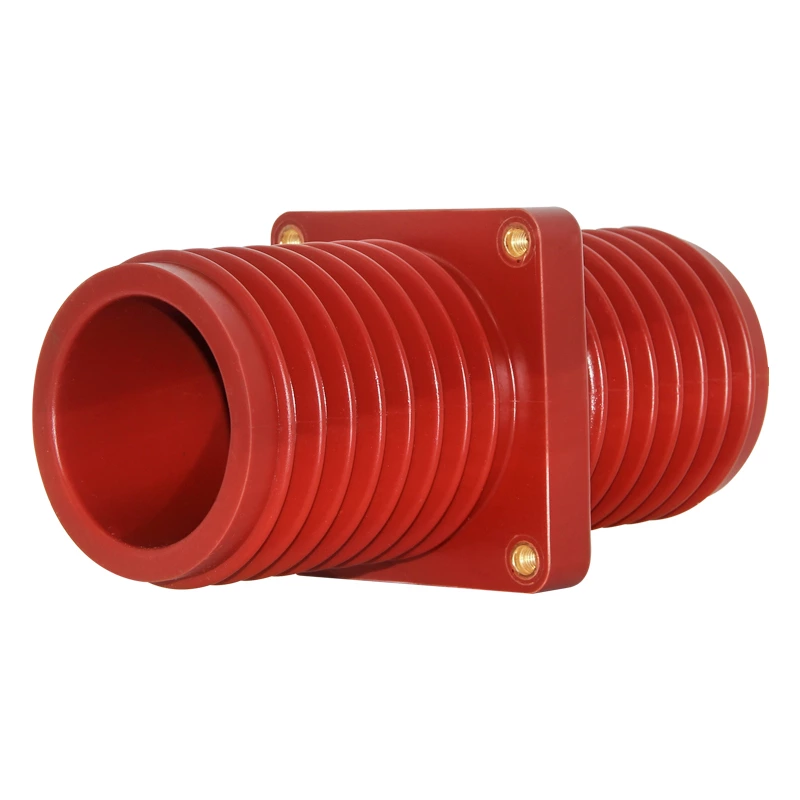 High-voltage center-mounted cabinet wall bushing TG1-10Q/100*100 ring network cabinet bus epoxy resin bushing 10~35KV