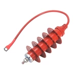 HY5WZ-17/45Q cable distribution type lightning arrester YH5WS-17/50Q zinc oxide lightning arrester 10-15KV