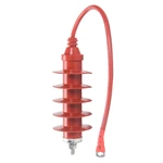 HY5WZ-17/45Q cable distribution type lightning arrester YH5WS-17/50Q zinc oxide lightning arrester 10-15KV