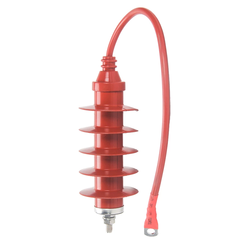 HY5WZ-17/45Q cable distribution type lightning arrester YH5WS-17/50Q zinc oxide lightning arrester 10-15KV