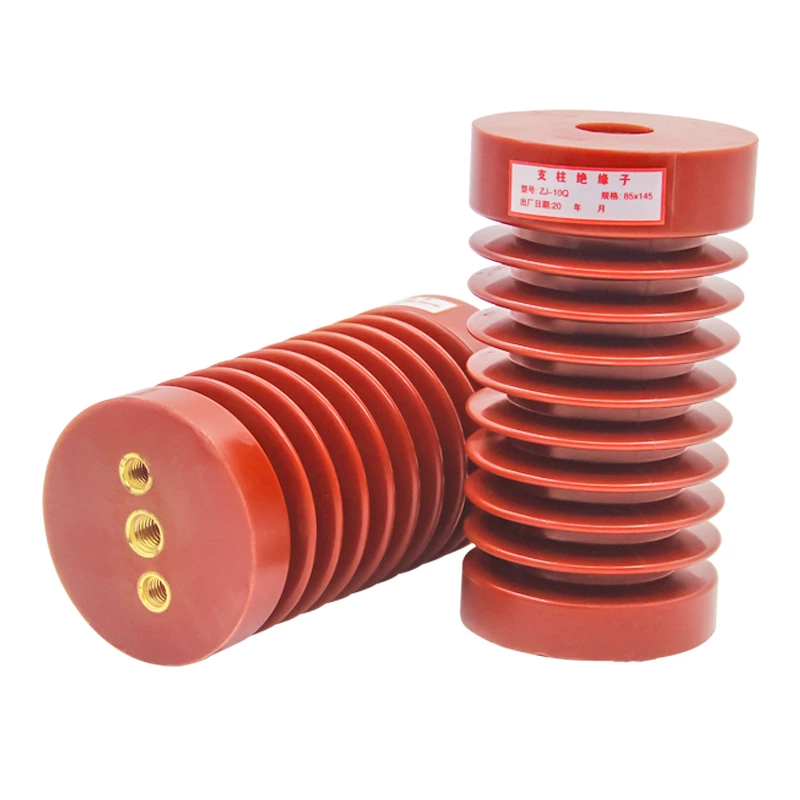 High-voltage insulator ZJ10Q85*140 epoxy resin 10KV high-voltage switchgear insulating column