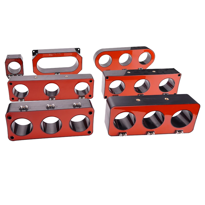 Three-phase integrated current transformer LSY3-10/107, gas-insulated ring main unit accessories, high-voltage core-penetrating type dedicated